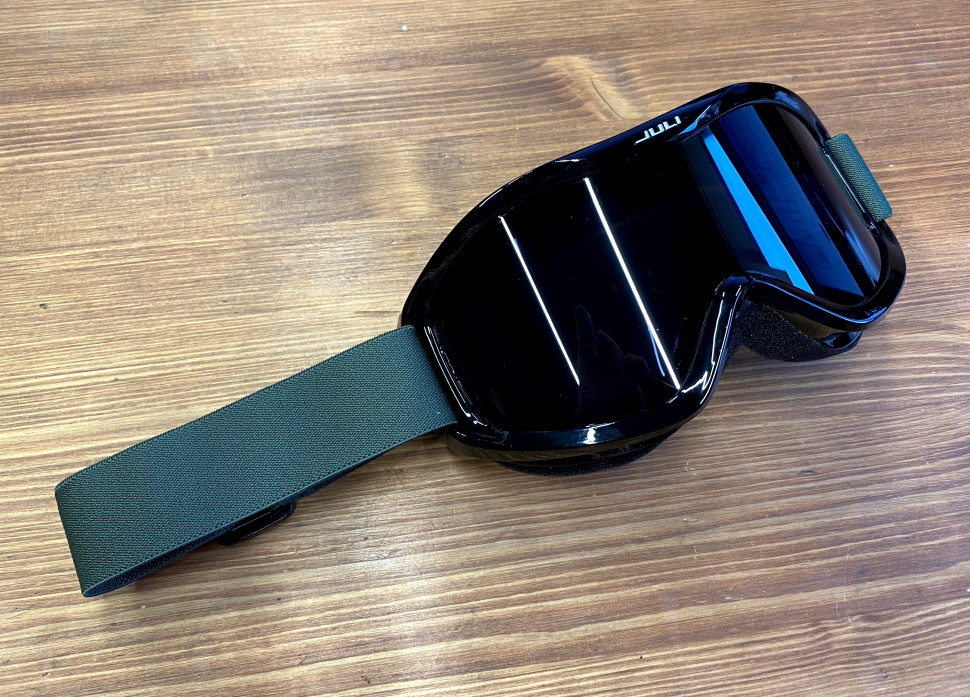 Очки горнолыжные/снегоходные двойная линза JULI HB-01-dark OTG