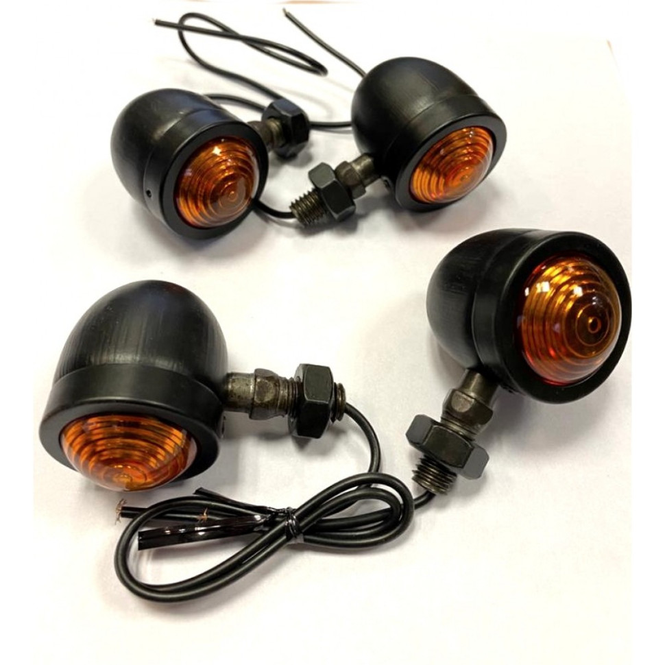 Комплект световых сигналов поворотов / габаритных огней для квадро мото и авто техники 145-98 145-98