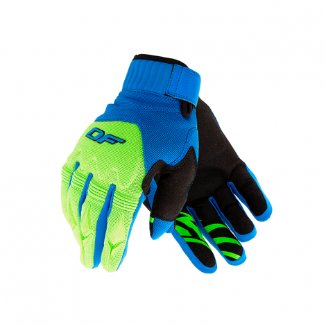 Перчатки DragonFly CROSS Blue-Green 600121 Размер L