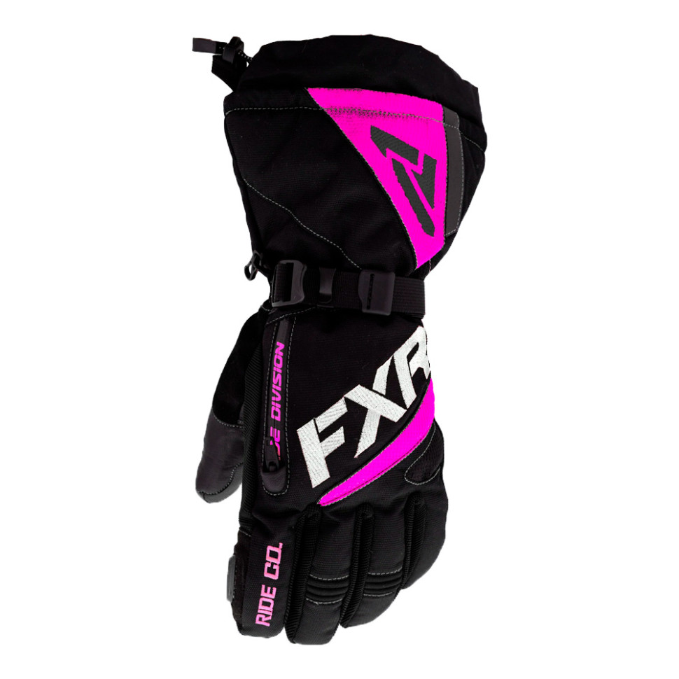Перчатки FXR Fusion с утеплителем Black Elec Pink (XS) 220833-1094-04 Размер S