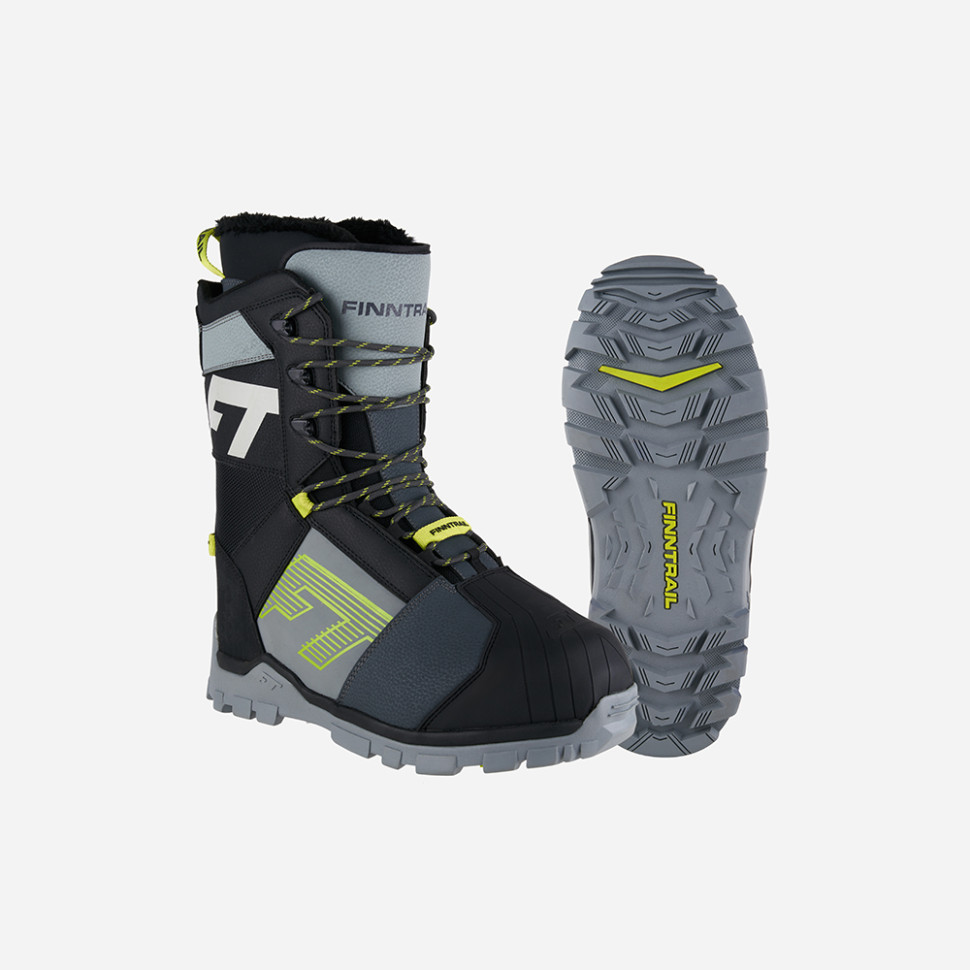 Снегоходные ботинки Finntrail Blizzard 5226 GraphiteYellow_N Размер 41 (8)