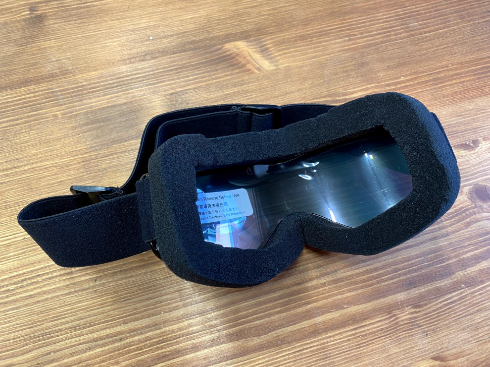 Очки горнолыжные/снегоходные двойная линза JULI HB-01-dark-fullred OTG