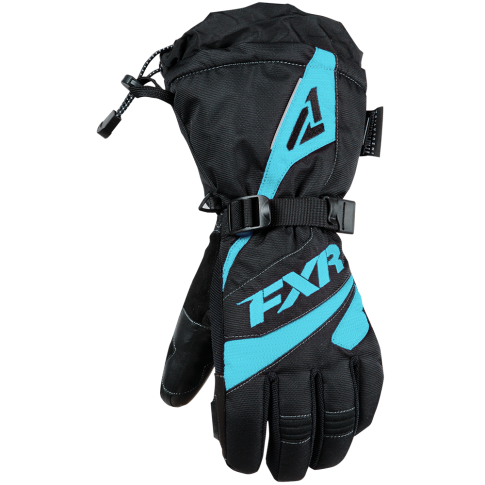 Перчатки FXR Fusion с утеплителем, взрослые, жен. (Black Mint, XS) 190820-1052-04 Размер XS