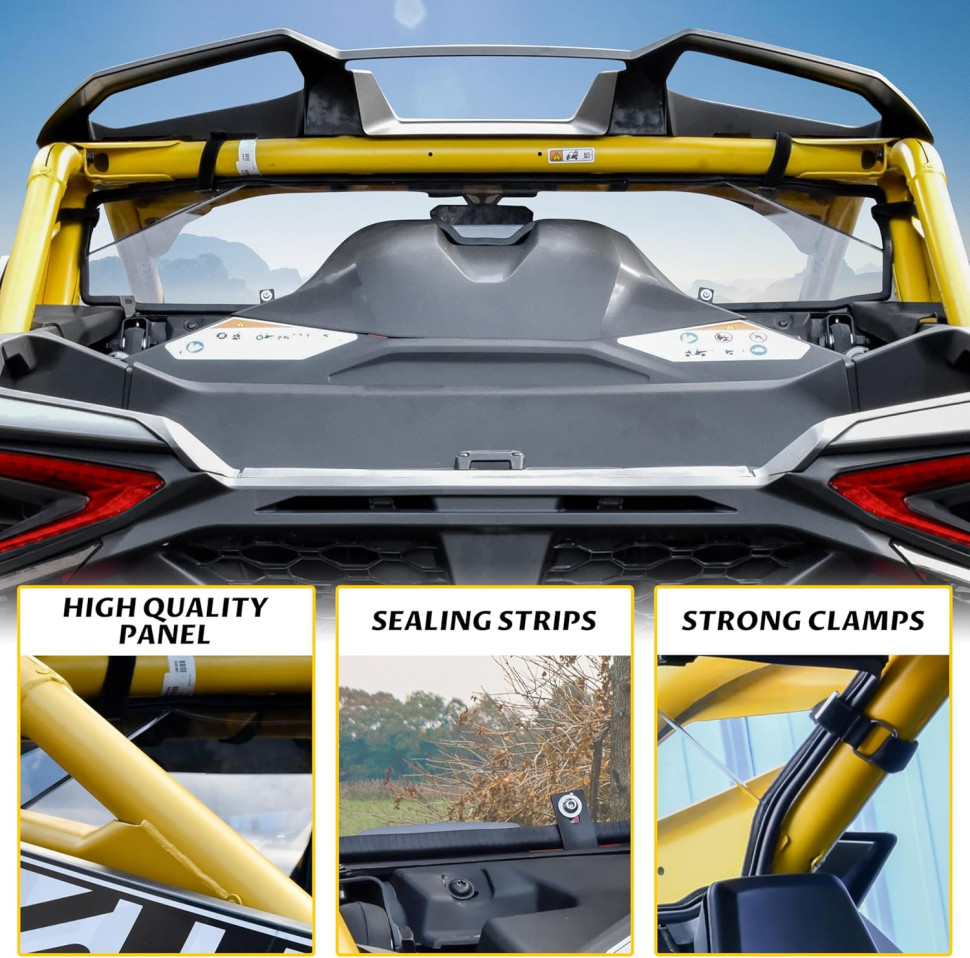 Стекло заднее для Can-Am Maverick R MTVPH0725