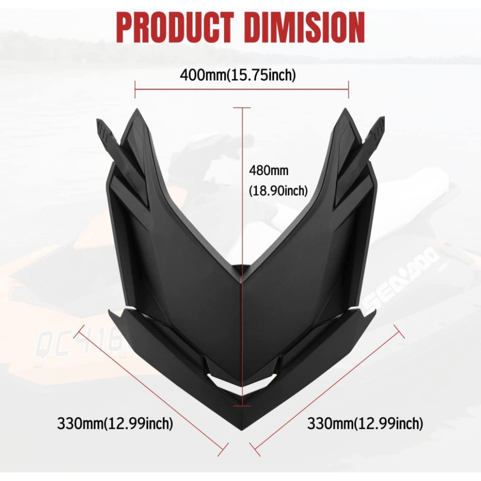 Передний крышка-дефлектор /отражатель Sea-Doo Spark 295100553 /295100865 /COV99 COV99