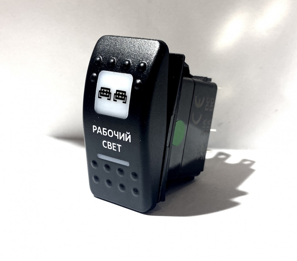Переключатель кнопка света (Рабочий свет) A6GG-6W000-30 A6BB-6W000-30 Синяя