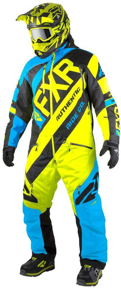 Комбинезон FXR CX легкий мужской (Blue Black Hi Vis) 192807-4065 L 192807-4065-13