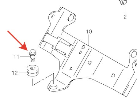 Болт 09111-06092