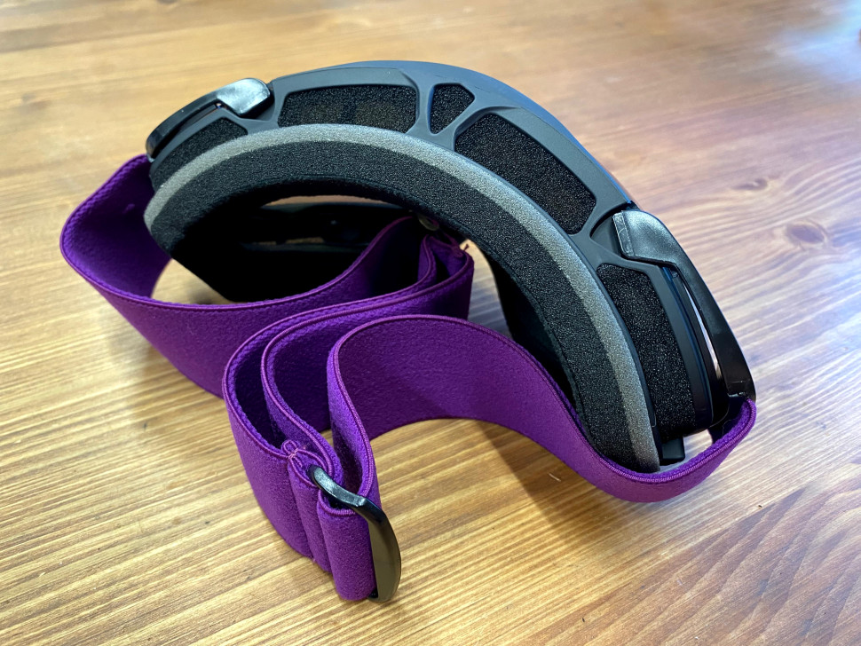 Очки горнолыжные/снегоходные двойная линза JULI HB-191-clear-purple OTG