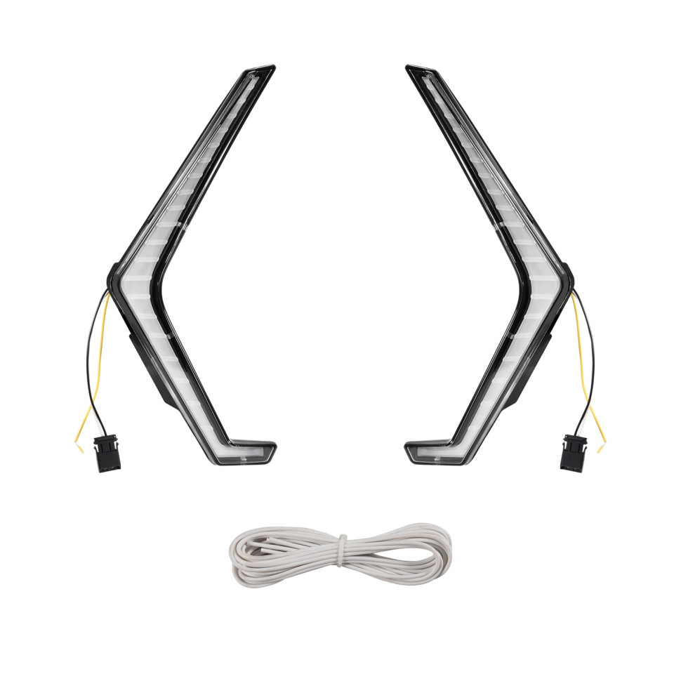 ДХО + поворотники (Fang Lights) для квадроцикла Polaris RZR Pro XP / Pro R / Pro S 2025+ MTVPH0839; 2417278; 2417279