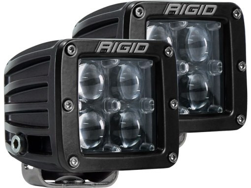 Фара Rigid D-серия PRO (4 светодиода)  -  Сверхдальний свет (пара) 504713