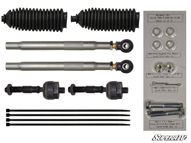 Усиленные рулевые тяги Super Atv для Polaris RZR 800 S TRRA-P-RZRS-01-14 Silver Edition