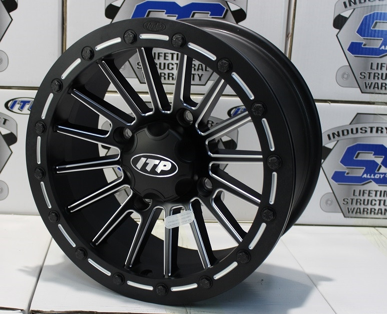Диск для квадроцикла ITP SD Series Beadlock 14SDM18BX milled