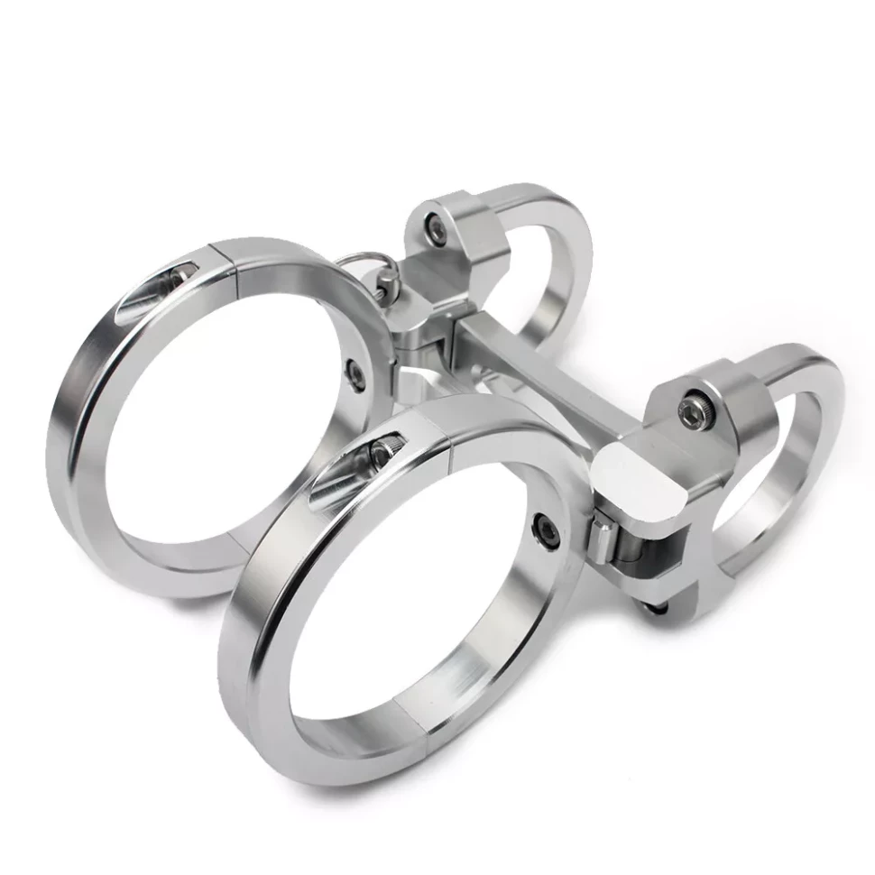 Держатель огнетушителя на трубу 1,75" для UTV Polaris RZR, Yamaha RHINO, Kawasaki ATVFEM-1.75-SIL