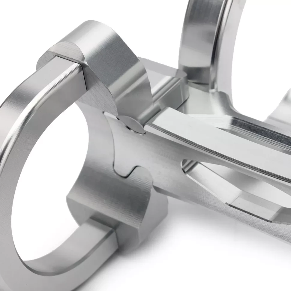 Держатель огнетушителя на трубу 1,75" для UTV Polaris RZR, Yamaha RHINO, Kawasaki ATVFEM-1.75-SIL