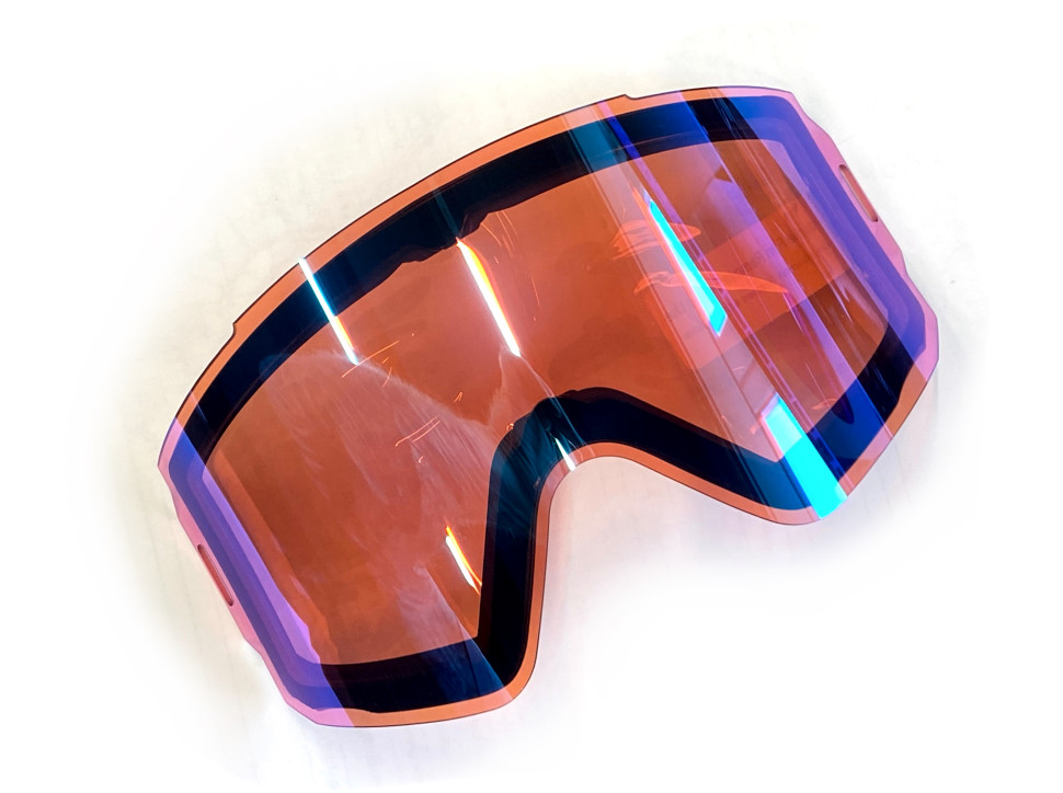 Линза для очки с подогревом серия 32L HeatVue pink-cystalblue