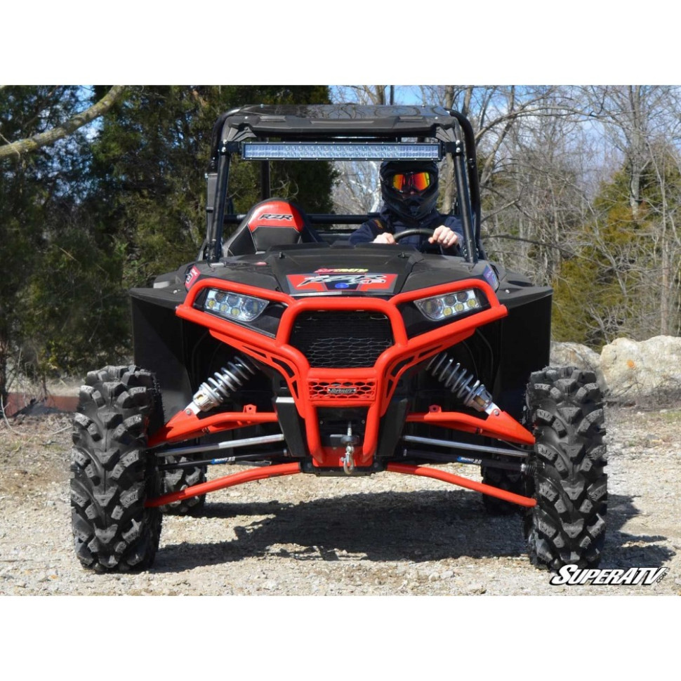Передние широкие расширители арок /брызговики Polaris RZR 1000 /900 14+ 5439760-070 + 5439761-070 SuperATV FF-P-RZR1K-B1