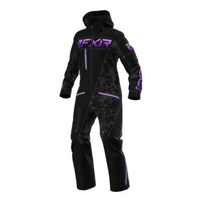 Комбинезон FXR Ranger Instinct (Black Camo Lilac Fade) без утеплителя 222914-1287 Размер S