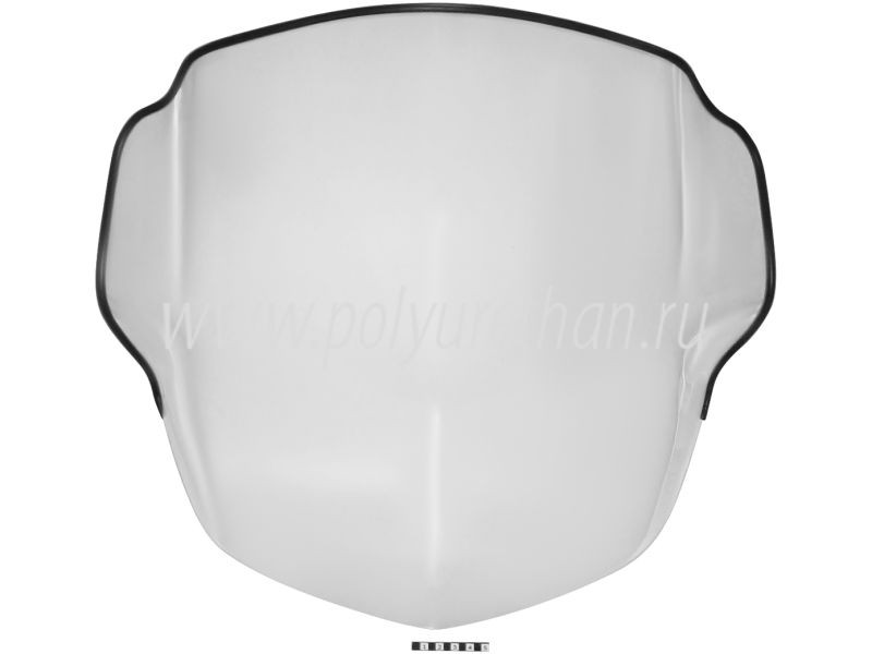 Стекло ветровое для снегохода BRP SUMMIT 800 XRS 2007 (высота 43см, толщина 2мм, МПК) 50-44-460Pc 517303045