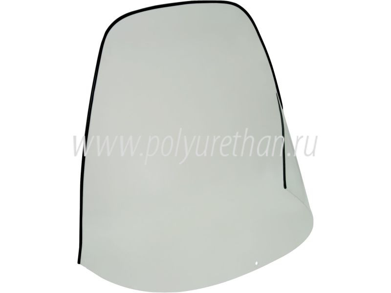 Стекло ветровое для снегохода Буран (высота 67см, толщина 2мм, МПК) 50-44-4091Pc 110700104