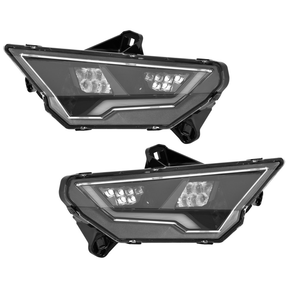 Фары головного света с поворотниками для квадроцикла Polaris RZR PRO R 2025-15 2418035 2418036 AUPLR0064 2418035N