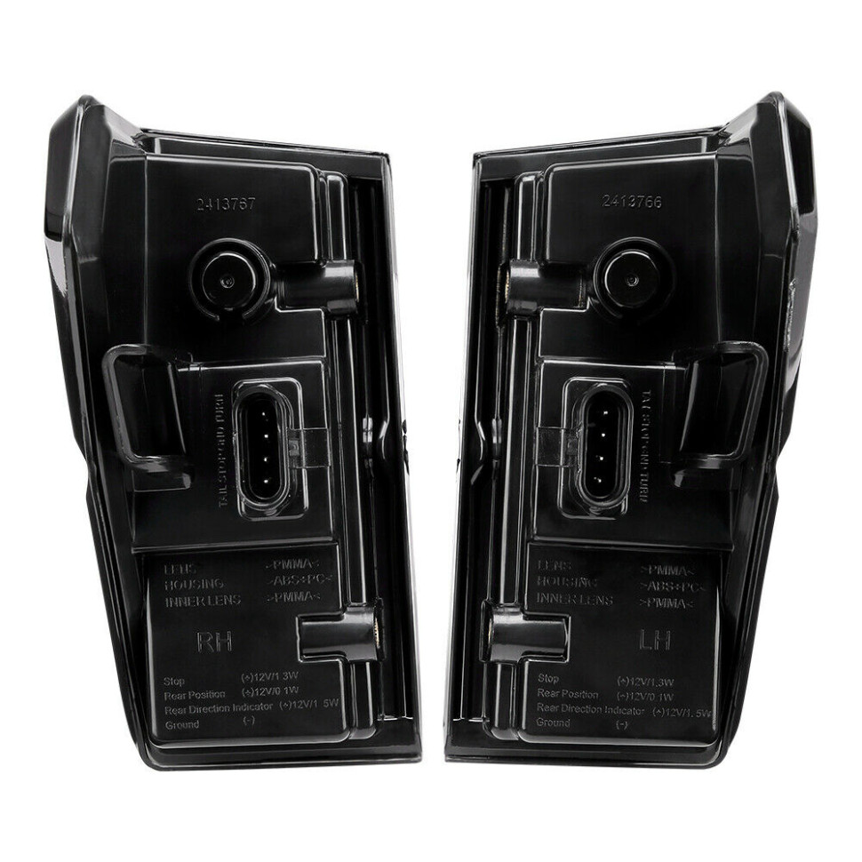 Задние фонари белые Kemimoto для Polaris Ranger 1000XP 2018+ 2413767 2413766 B0803-01801BK