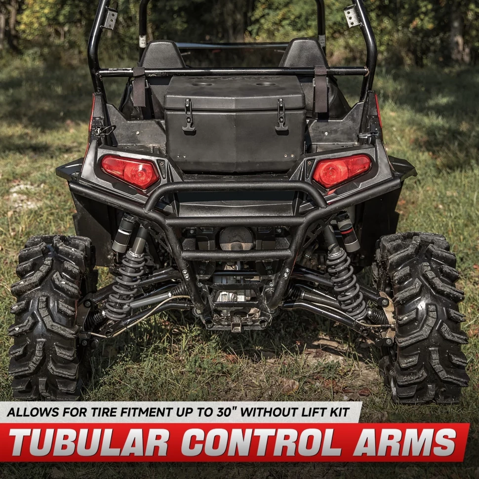 Комплект задних верхних и нижних спортивных рычагов GorillaWorks для Polaris RZR - 800S AA-P-RZRS-R-HC-B AA-P-RZRS-R-HC-03 1018188-458, 1017581-458, 1018217-458, 1017582-458, 1542601