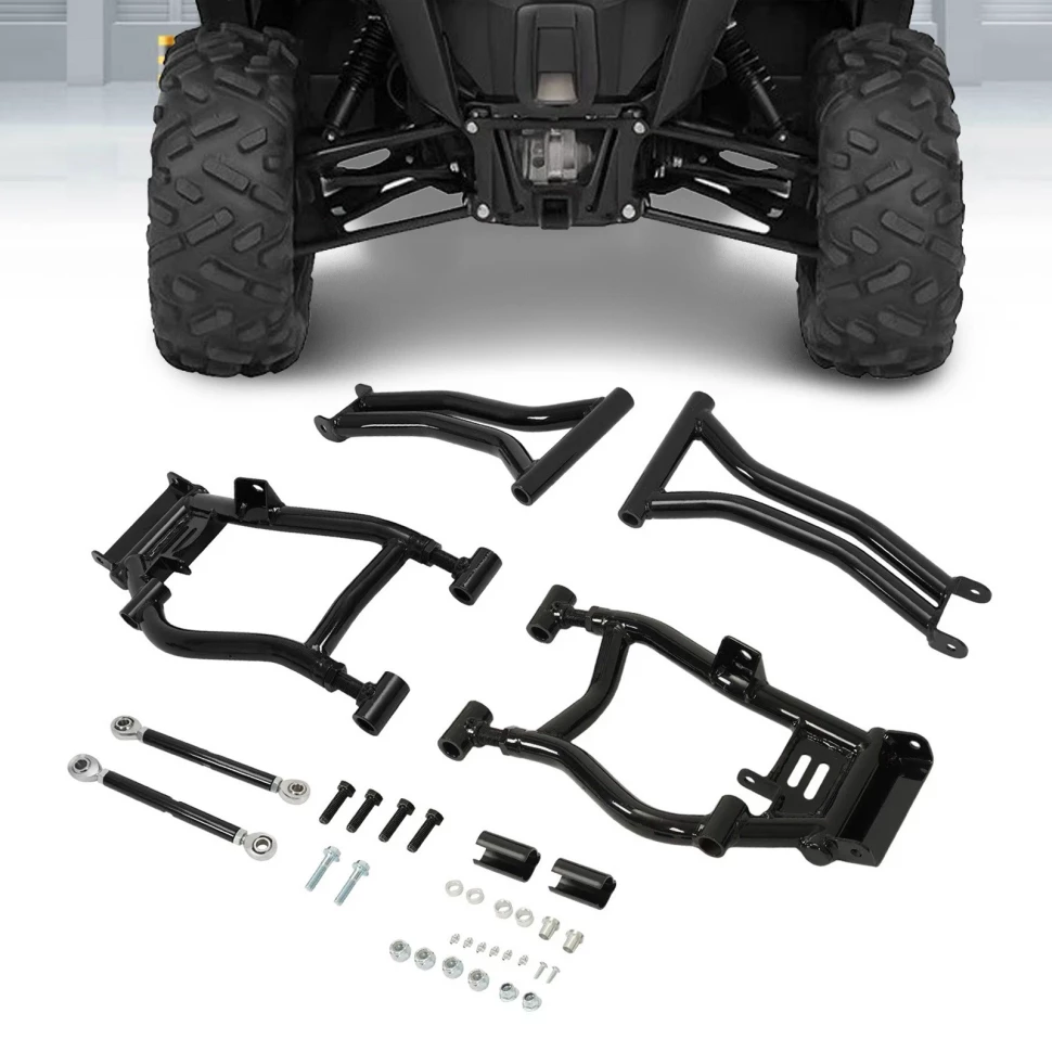 Комплект задних верхних и нижних спортивных рычагов GorillaWorks для Polaris RZR - 800S AA-P-RZRS-R-HC-B AA-P-RZRS-R-HC-03 1018188-458, 1017581-458, 1018217-458, 1017582-458, 1542601