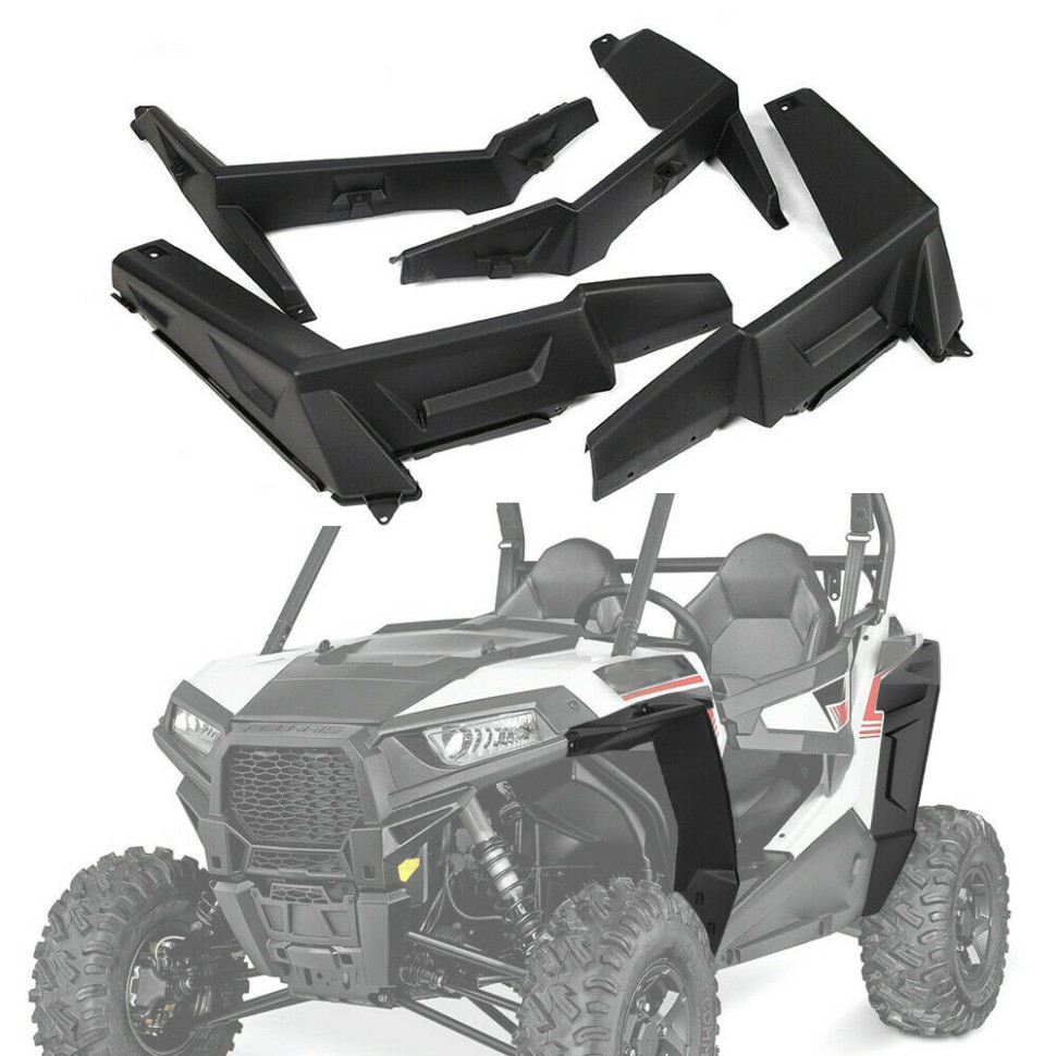 Расширители арок GorillaWorks для Polaris RZR 900/S 2014+ 2879434 B0103-00901BK OF434