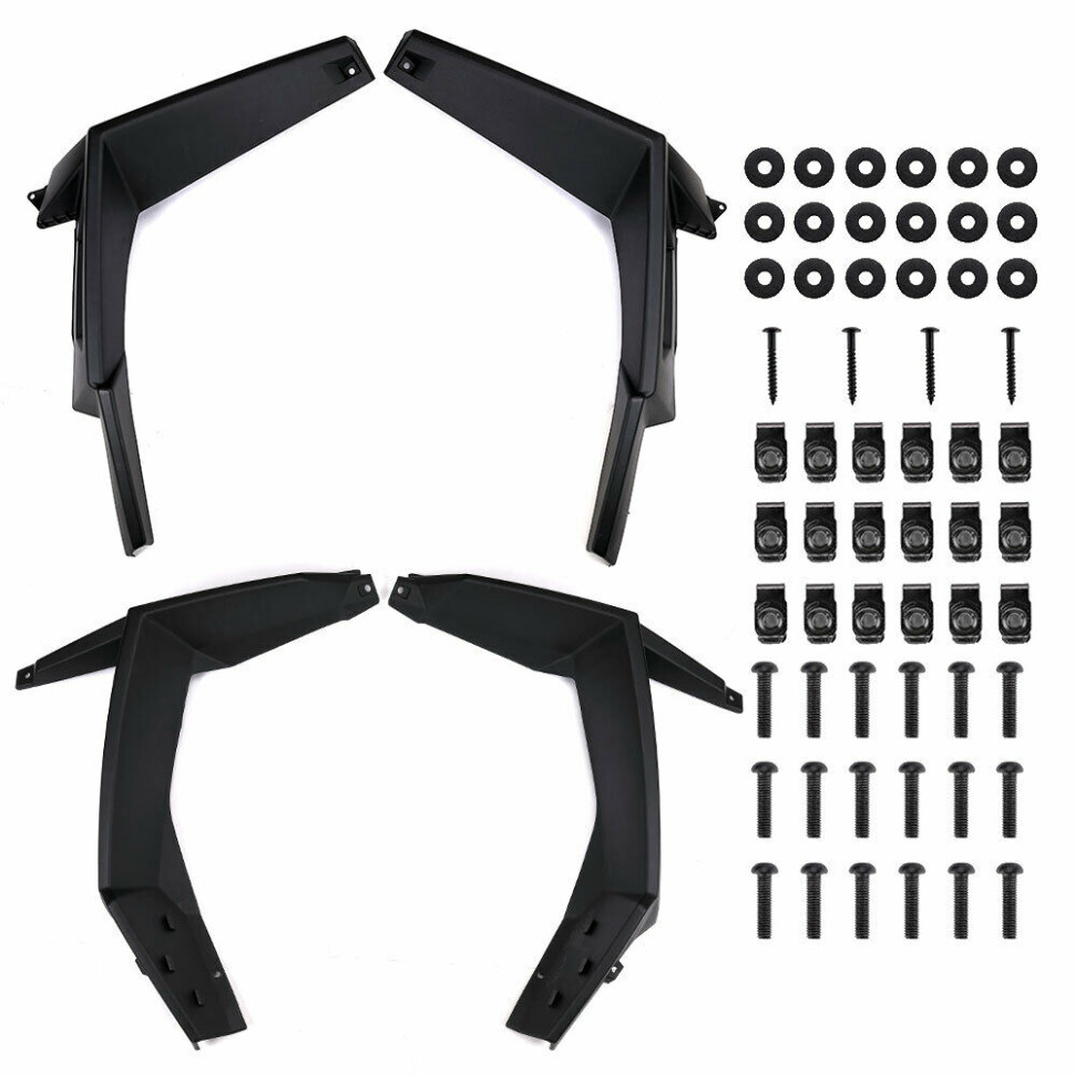Расширители арок GorillaWorks для Polaris RZR 900/S 2014+ 2879434 B0103-00901BK OF434