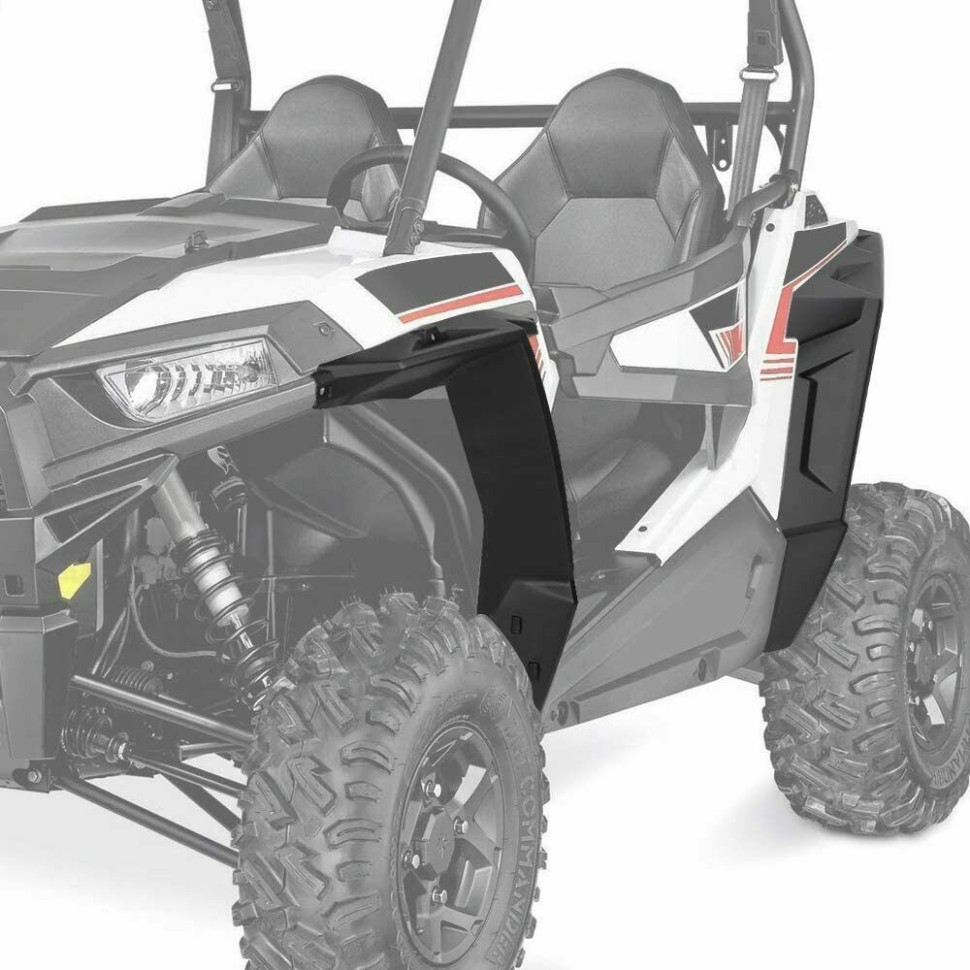 Расширители арок GorillaWorks для Polaris RZR 900/S 2014+ 2879434 B0103-00901BK OF434