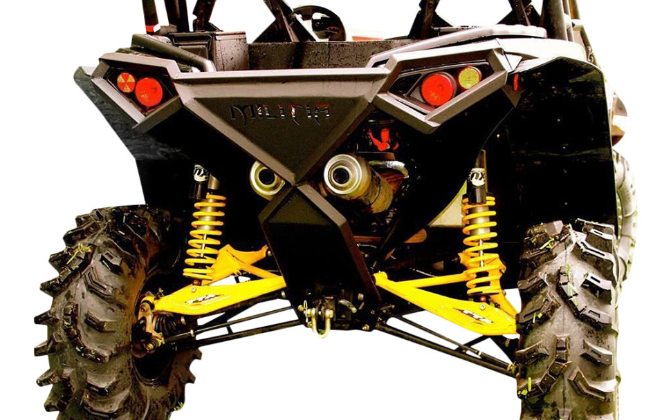 Расширители арок MudBusters Fender Flares для CAN-AM Maverick (2012+)