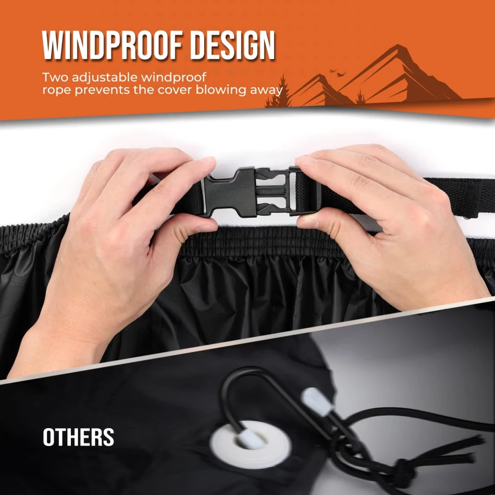 Чехол для хранения Can-Am Ryker / Rally Edition 210D Oxford B0115-00802BK