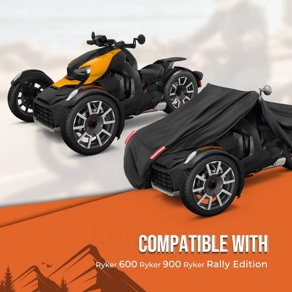 Чехол для хранения Can-Am Ryker / Rally Edition 210D Oxford B0115-00802BK