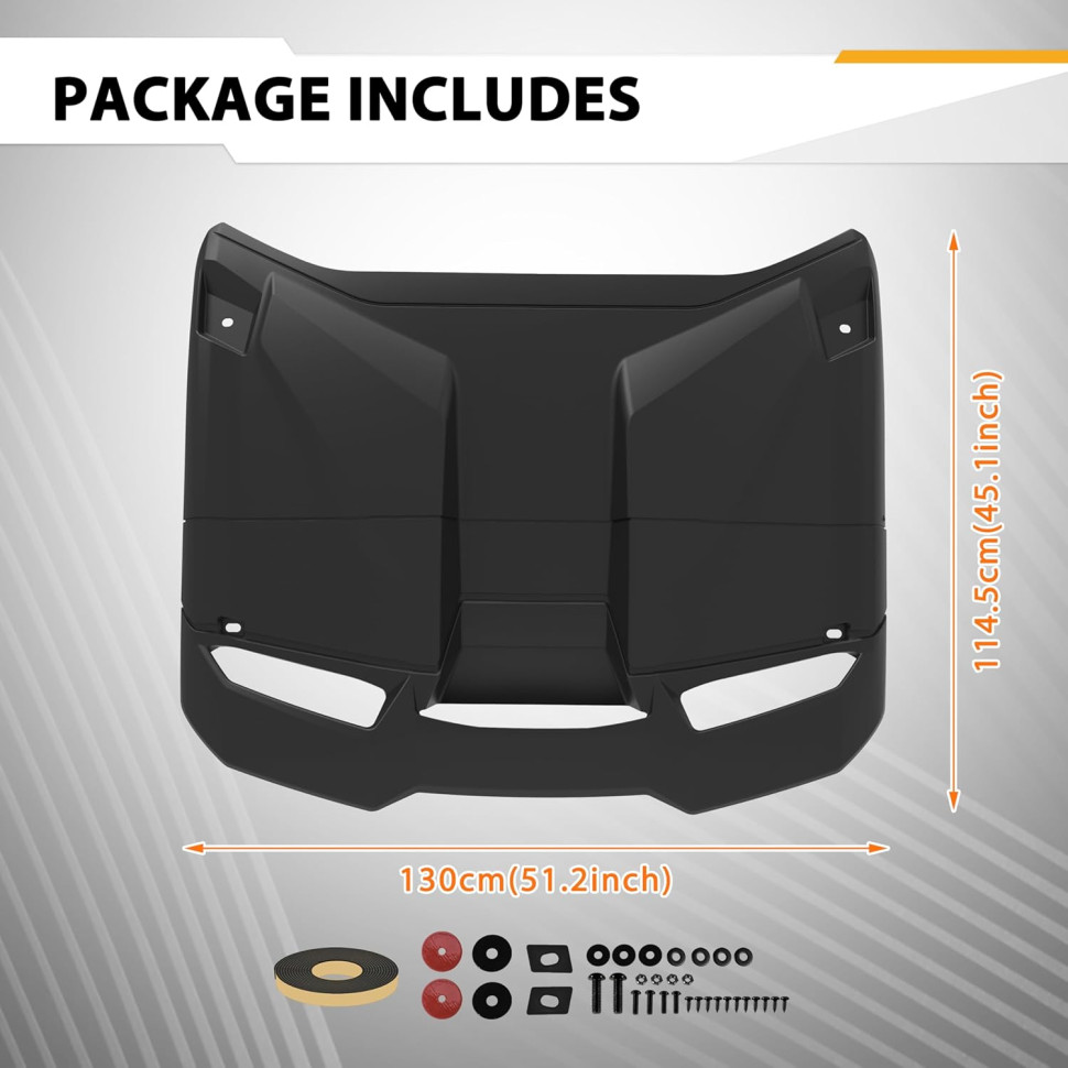 Крыша двухсоставная для CanAm Maverick R Kemimoto MTVPH0773 705015973, 705015974 B4006-00701BK