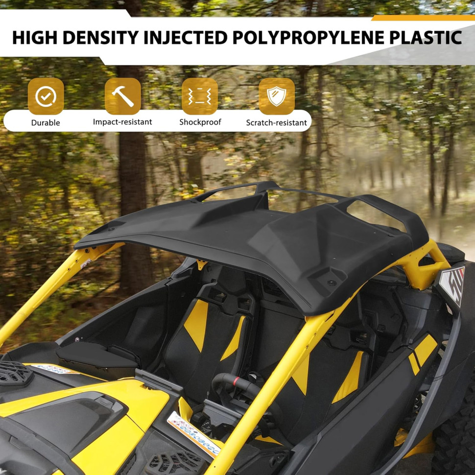 Крыша двухсоставная для CanAm Maverick R Kemimoto MTVPH0773 705015973, 705015974 B4006-00701BK