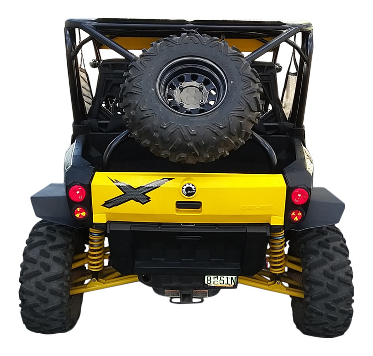 Расширители арок MudBusters Fender Flares для CAN-AM Commander (2011+) CCFF До 10 см
