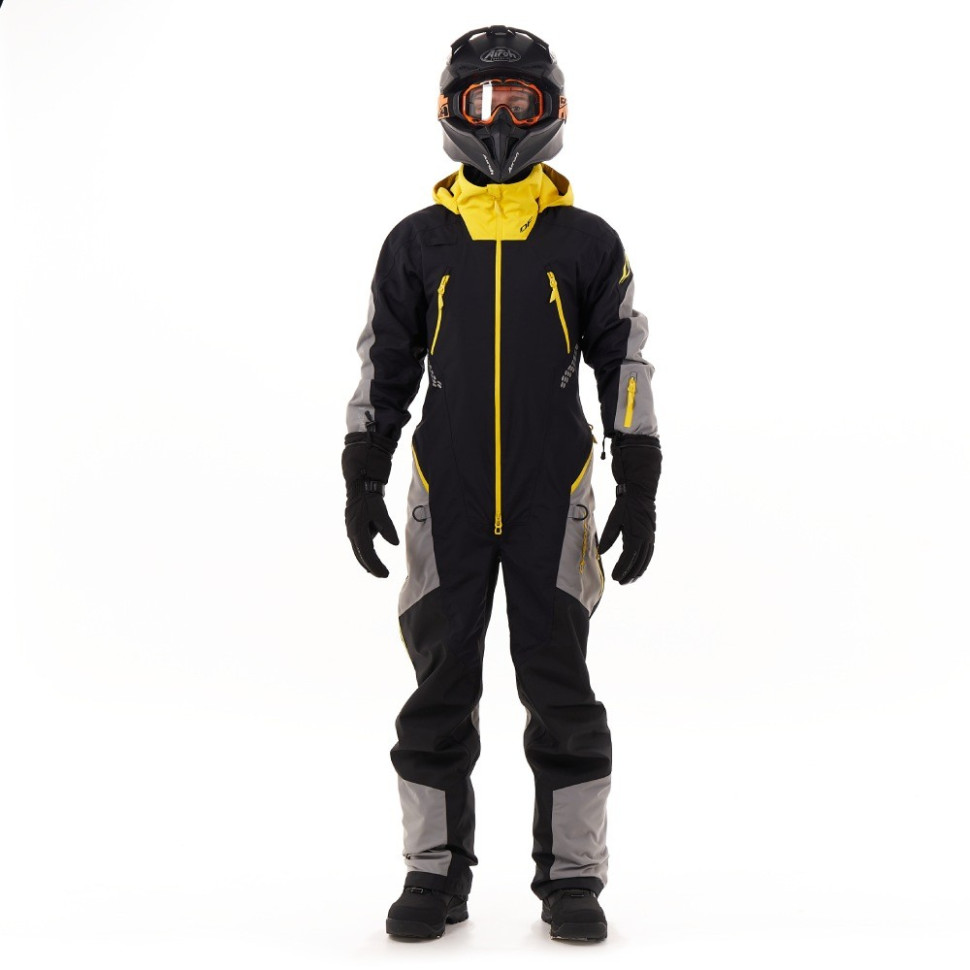 Комбинезон DragonFly Extreme 2.0 MAN Black-Yellow-Gray 2023 880200-23-359 Размер S