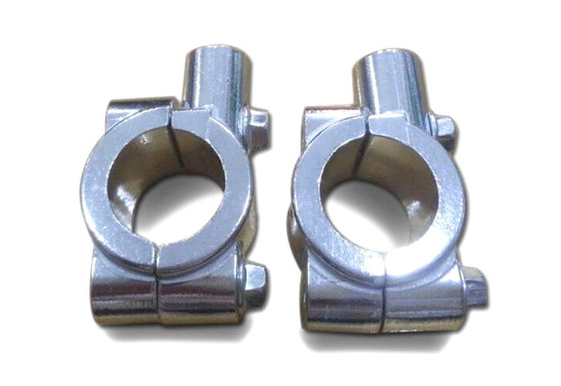 Крепеж зеркал RiderLab универсальный хром TMS (2шт) пара tmschrpair