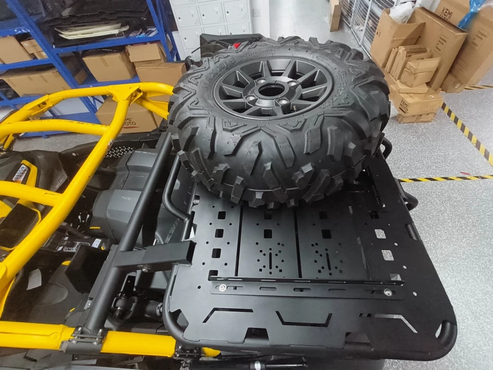 Регулируемая задняя площадка для CanAM Maverick R Kemimoto B0108-03211-BK