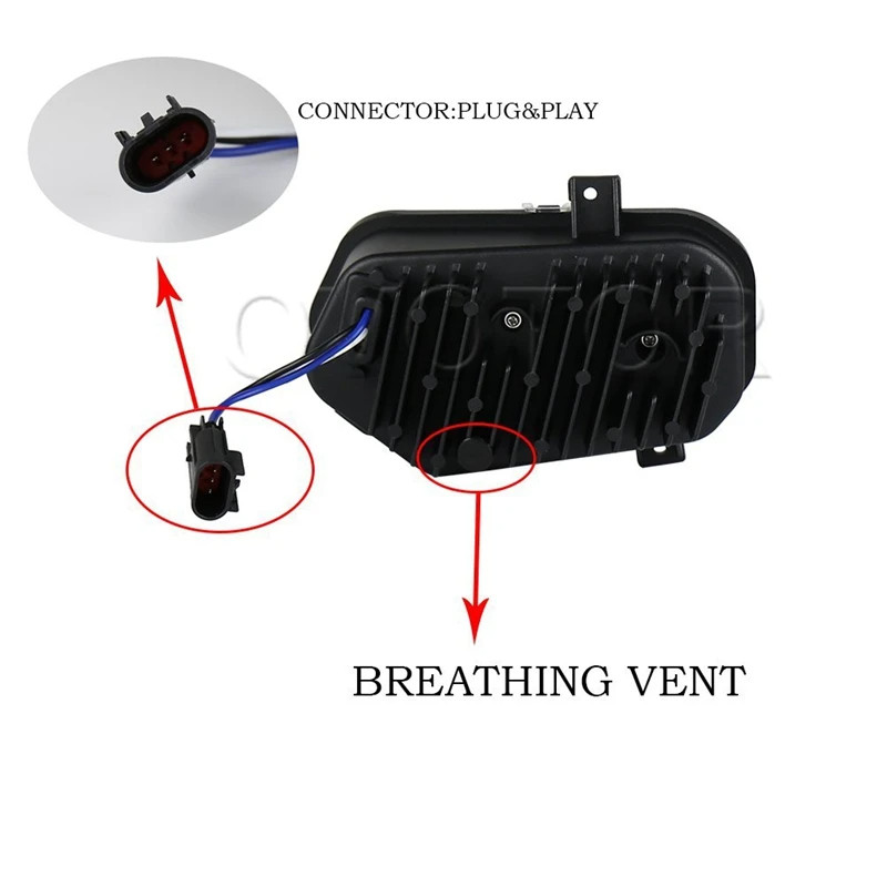 Фары головного света светодиодные Kemimoto (Комплект) для Polaris Sportsman RZR 800S 900 2411593 2411854, 2411594, 2411855, 2410616, 2410615, 2411492, 2411493 lens-rzr900 lens-rzr900b