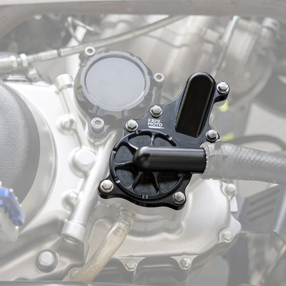 Крышка помпы охлаждения Yamaha Raptor 700R 2009-2025 Raptor 700 2006-2025700 1S3-12422-00-00 B3904-00901BK