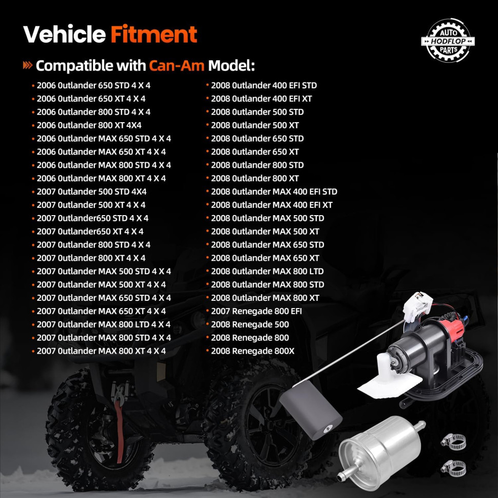 Топливный насос в сборе (модуль) для квадроцикла Can-Am Outlander G1 703500771; 703500771N; 513033719