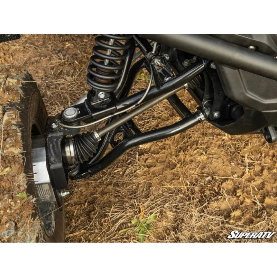 Комплект усиленных изогнутых передних рычагов для Yamaha Wolverine RMAX 2 /RMAX 4 B4J-F3570-01-00 + B4J-F3580-01-00 + B4J-F3540-02-00 + B4J-F3550-02-00 Super Atv AA-Y-RMAX-1.5-HC-02 AA-Y-RMAX-1.5-HC-02