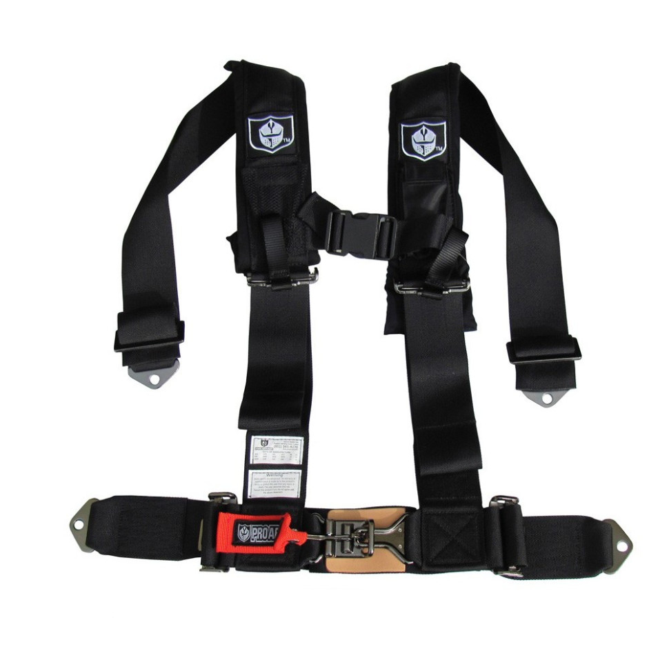 Ремень безопасности 4-х точечный черный для UTV 3" Pro Armor A114230 67-14230