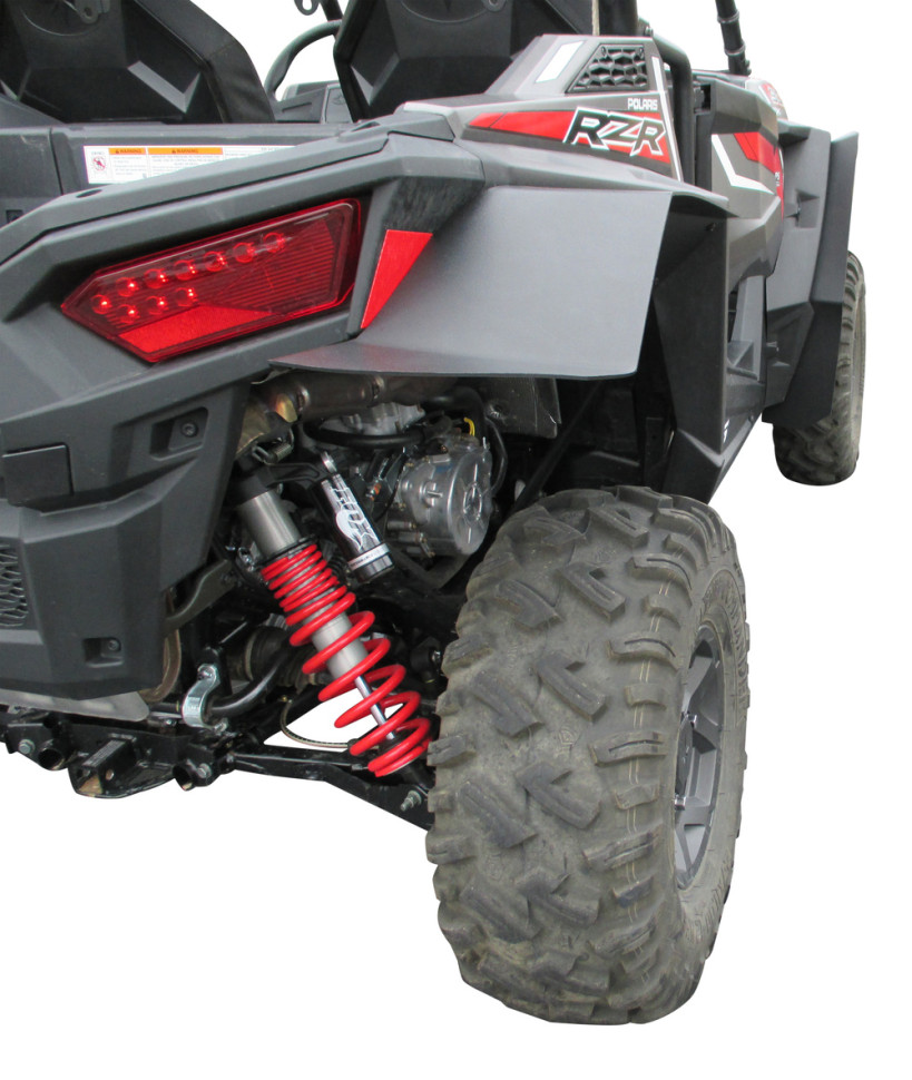 Расширители арок MudBusters Fender Flares для Polaris RZR-S 900, RZR XC-900, RZR-4 900, AND RZR-S 1000 MBRZR900S