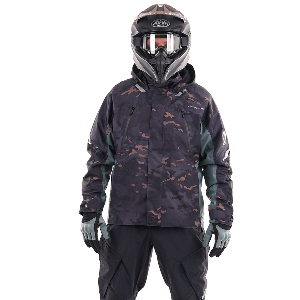 Мембранная куртка QUAD 2.0 CAMO-Gray 400112-21-990 Размер - M