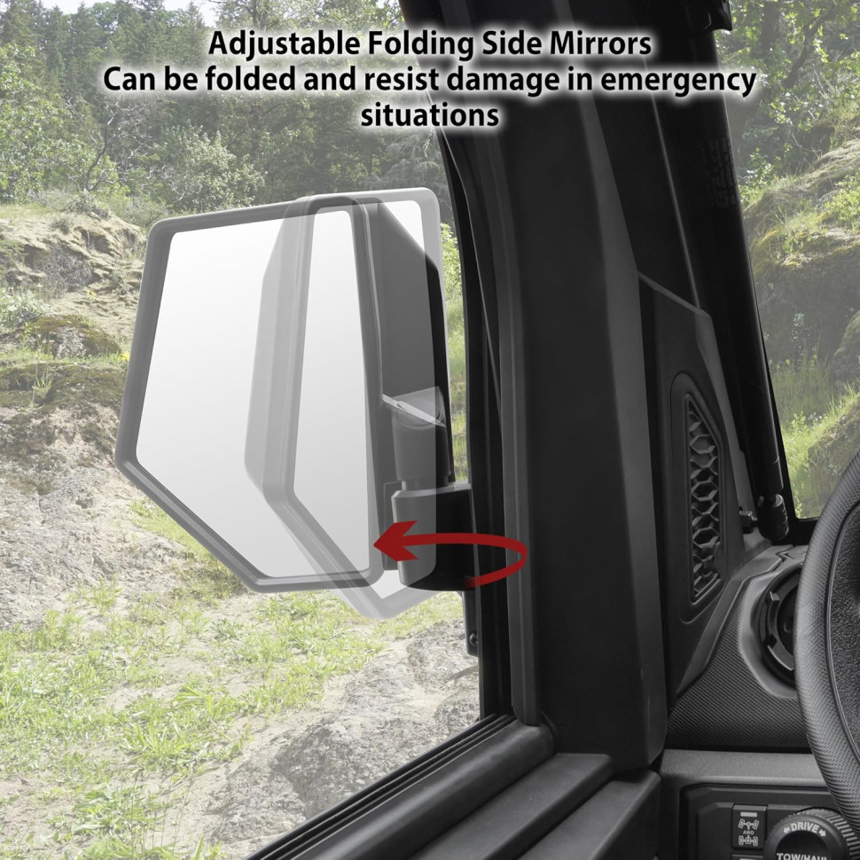 Зеркала заднего вида на двери Polaris Ranger XD 1500 2889862 AUPPH0242