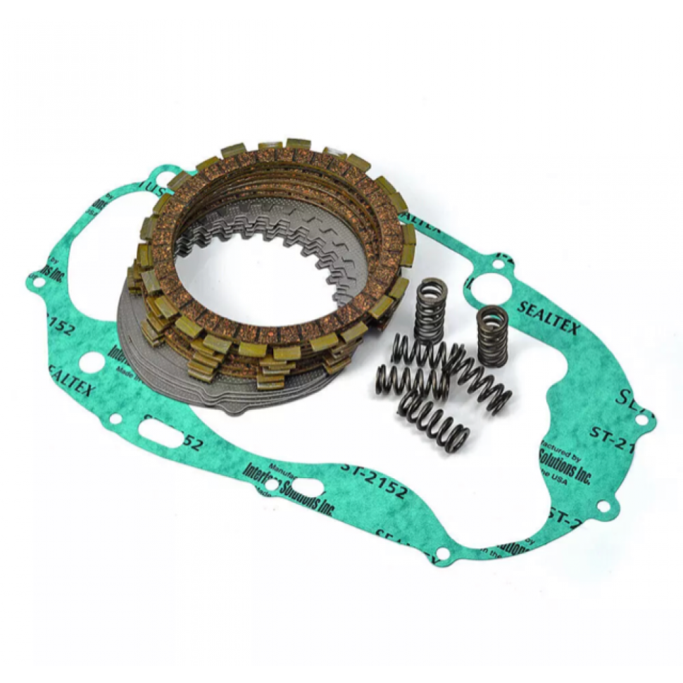 Комплект дисков сцепления с пружинами и прокладкой Yamaha YFZ 350 Banshee 88-06 5Y1-16331-01-00 + 498-16325-00-00 + 90501-23138-00 + 3GG-15461-00-00 /1030680048 /CK99 CK99