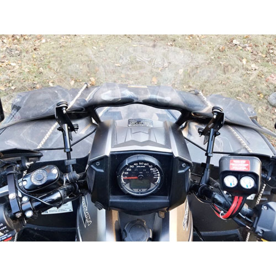 Стекло квадроцикла с вырезом под центральную фару универсальное POWERMADD COBRA ATV PROTEK W/CUT 24570 /56-57010 24570